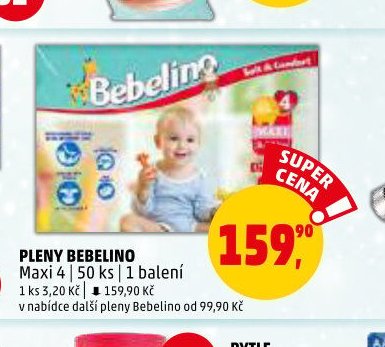 PLENY BEBELINO Maxi 4 | 50 ks
