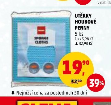 UTĚRKY HOUBOVÉ PENNY 5 ks