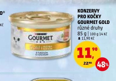 KONZERVY PRO KOČKY GOURMET GOLD