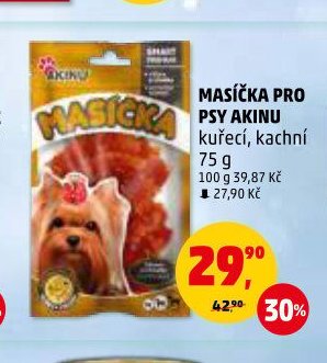 MASÍČKA PRO PSY AKINU