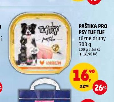 PAŠTIKA PRO PSY TUF TUF