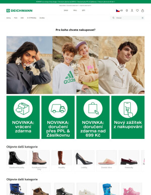 aktuální leták DEICHMANN 6.12.2023-12.12.2023