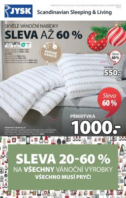 aktuální leták Jysk 11.12.2023-26.12.2023