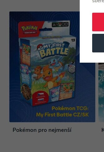 Pokémon TCG: My First Battle CZ/SK