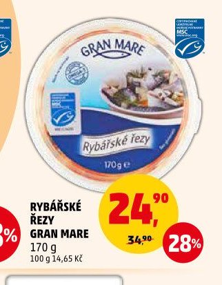 Rybářské řezy Gran Mare
