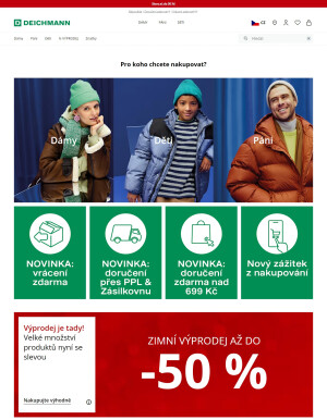 aktuální leták DEICHMANN 27.12.2023-2.1.2024