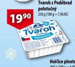 Tvaroh z Poděbrad polotučný