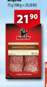 Kmotrova Vysočina krájená