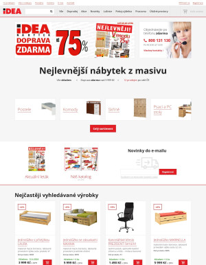 aktuální leták IDEA nábytek 9.4.2024-15.4.2024