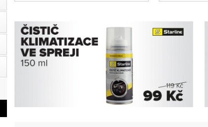 Čistič klimatizace ve spreji 150 ml