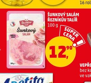 Šunkový salám Řezníkův talíř 100 g