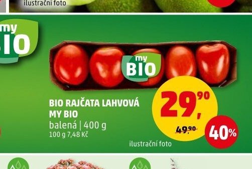 BIO RAJČATA LAHVOVÁ MY BIO