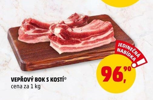 VEPŘOVÝ BOK S KOSTÍ