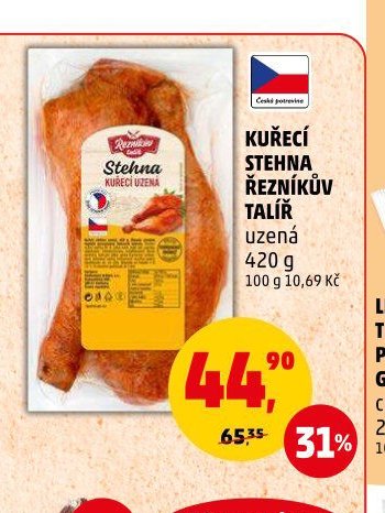 Kuřecí stehna Řezníkův talíř