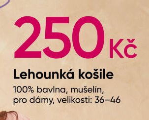 Lehounká košile