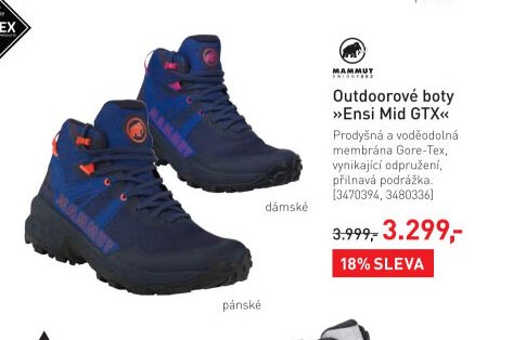 Mammut Outdoorové boty Ensi Mid GTX