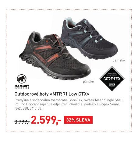 Mammut Outdoorové boty »MTR 71 Low GTX«