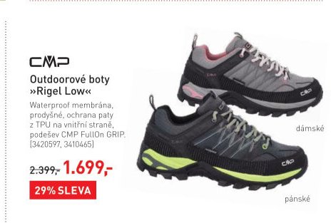 CMP Outdoorové boty »Rigel Low«