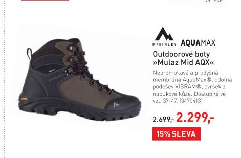 McKinley Outdoorové boty »Mulaz Mid AQX«