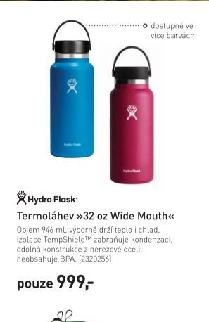 Hydro Flask Termoláhev »32 oz Wide Mouth«