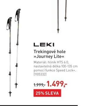 LEKI Trekingové hole »Journey Lite«