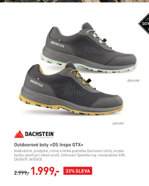 Dámská outdoorová obuv Dachstein DS Inspo GTX