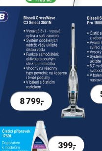 Bissell CrossWave C3 Select 3551N