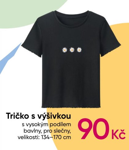 Tričko s výšivkou