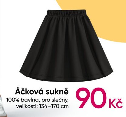 Áčková sukně