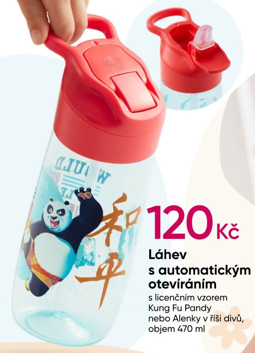 Láhev s automatickým otevíráním