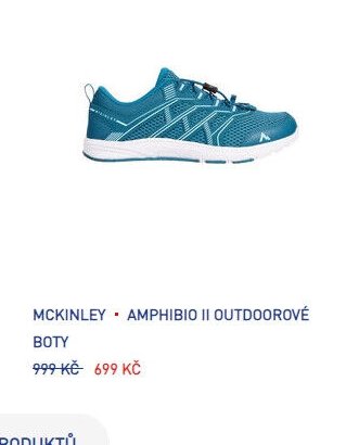 MCKINLEY - AMPHIBIO II OUTDOOROVÉ BOTY