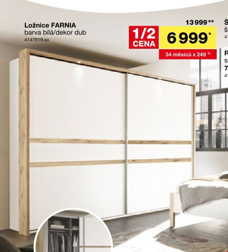 Ložnice FARNIA