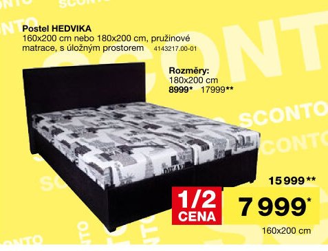 Postel HEDVIKA