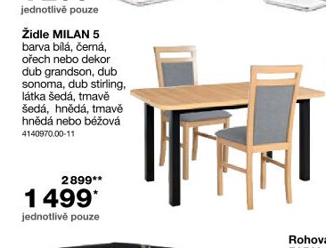 Židle MILAN 5