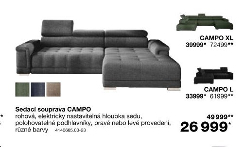 Sedací souprava CAMPO