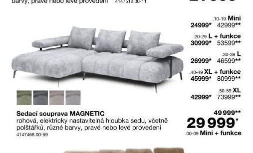 Sedací souprava MAGNETIC