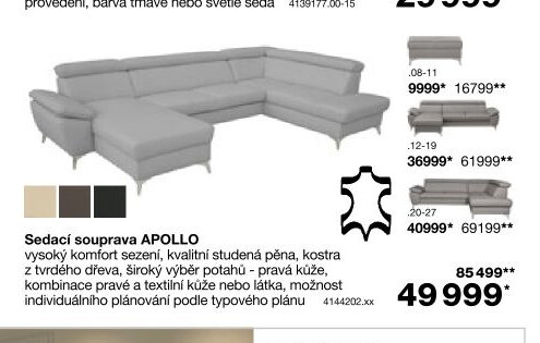 Sedací souprava APOLLO
