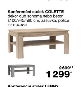 Konferenční stolek COLETTE
