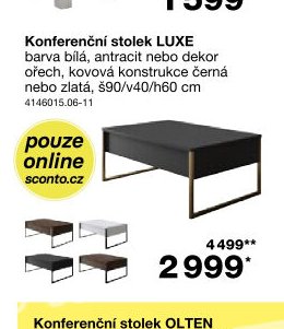 Konferenční stolek LUXE