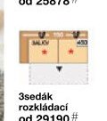 3sedák rozkládací