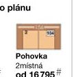 Pohovka 2místná