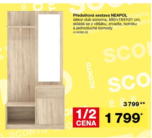 Předsíňová sestava NEAPOL
