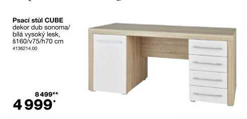 Psací stůl CUBE