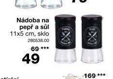 Nádoba na pepř a sůl