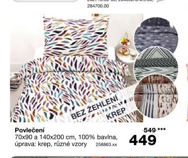 Povlečení krep