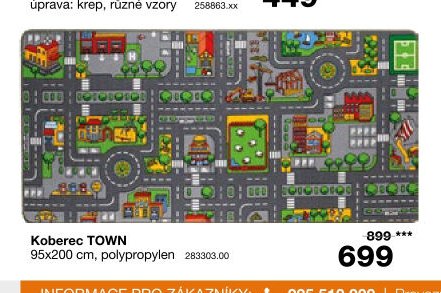 Koberec TOWN