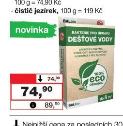 BALBIO bakterie na úpravu dešťové vody, 100 g