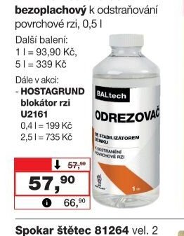 BALTECH odrezovač bezoplachový