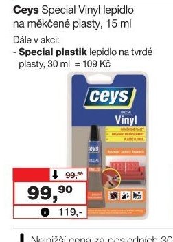 Ceys Special Vinyl lepidlo na měkké plasty