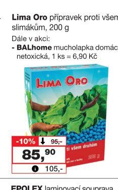 Lima Oro přípravek proti všem slimákům, 200 g